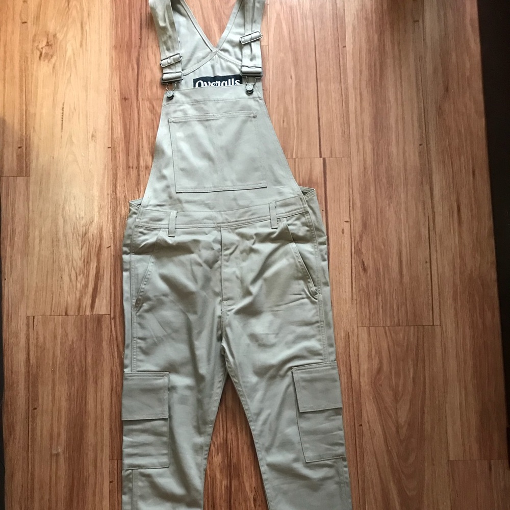 Tan overalls size S/M